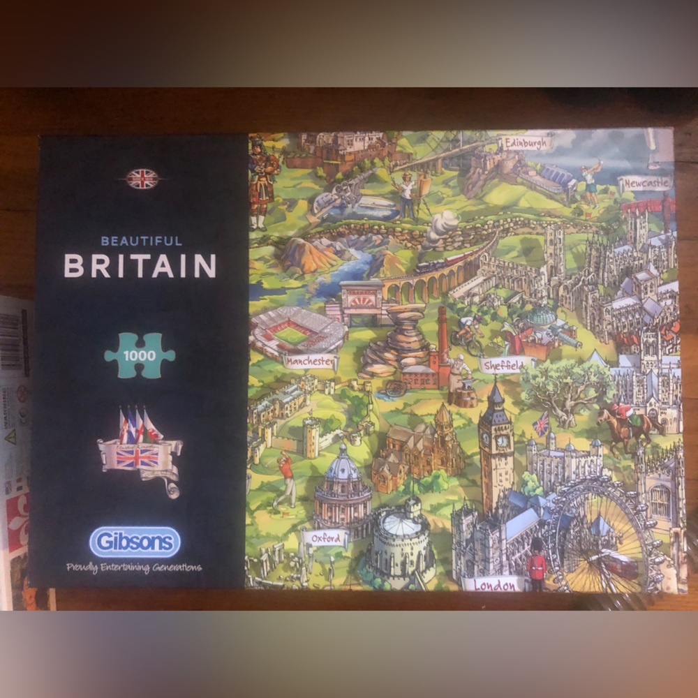 Beautiful Britain 1000 piece puzzle